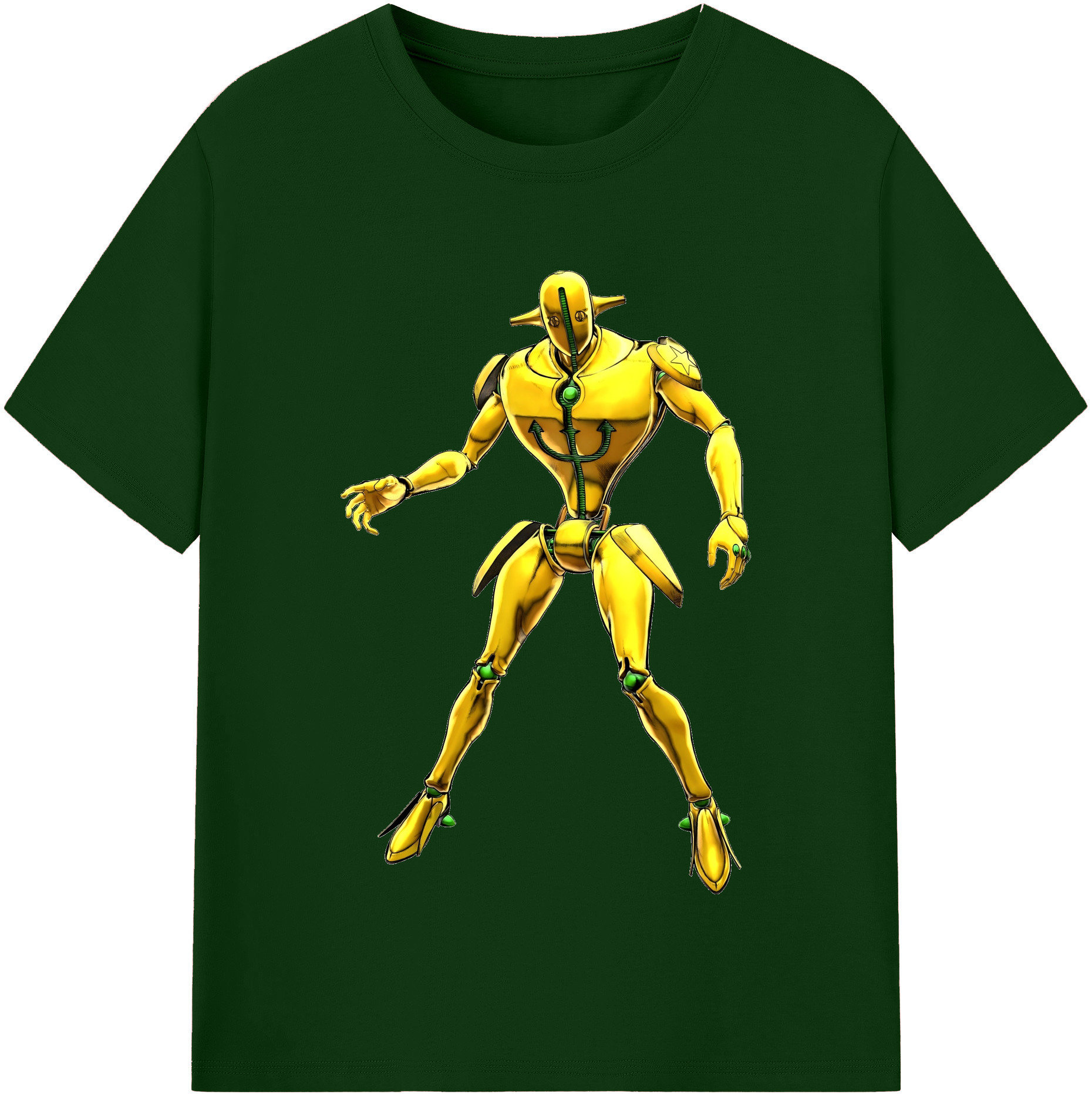 （画像用） ジョジョの奇妙な冒険 JoJo's Bizarre Adventure 綿100％半袖Tシャツ（フロントプリント）